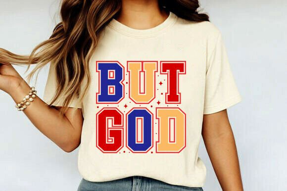 But God SVG: Preppy Christian Women Design