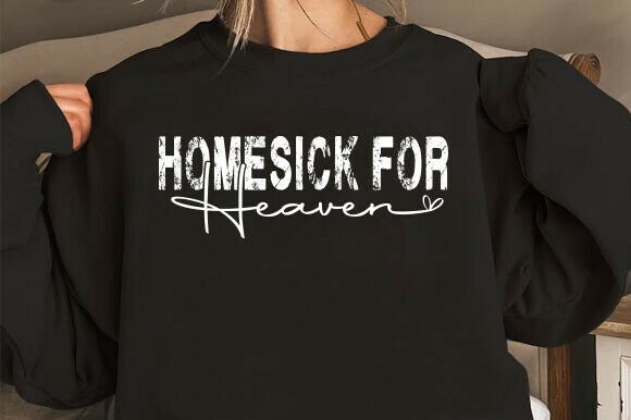 Christian PNG for Shirts Homesick Graphics