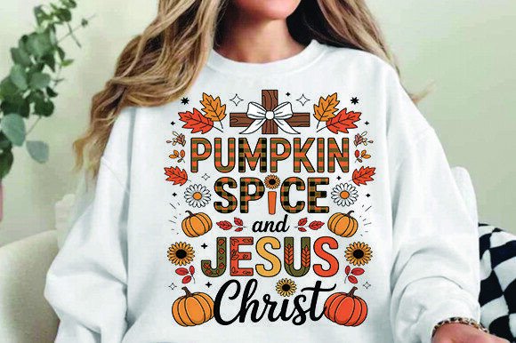 Fall Christian PNG Graphics for T-Shirt Designs