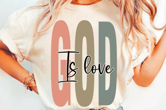 God is Love SVG PNG, Christian SVG
