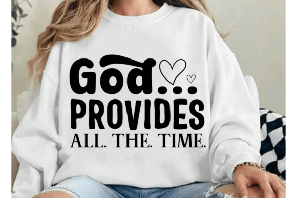 God Provides SVG: Christian Graphics for T-Shirt Designs