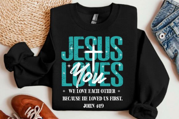 Jesus Love You PNG, Christian SVG