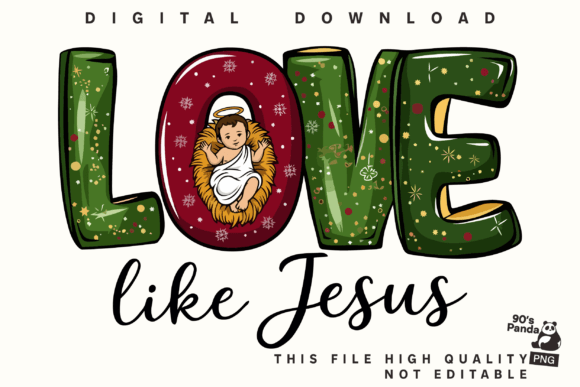 Love Like Jesus Clipart PNG